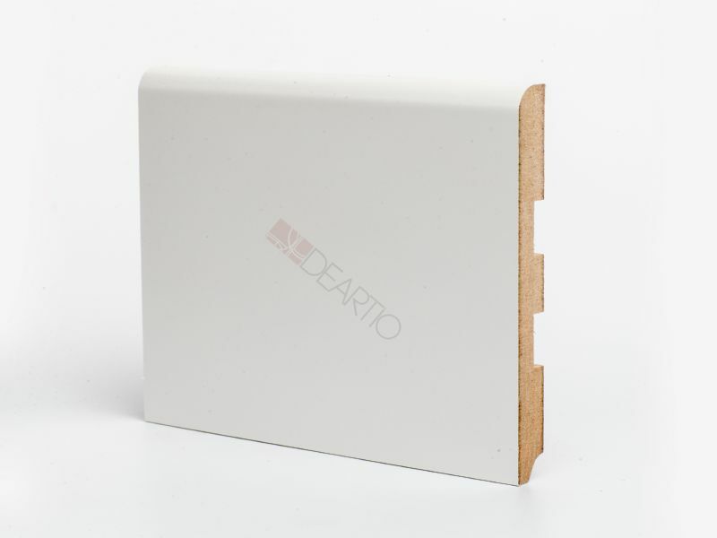 Плинтус МДФ Deartio Белый U 102-150 150х16х2050мм